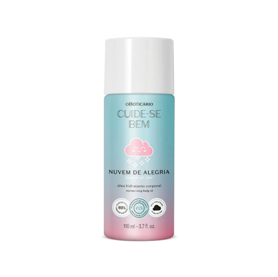 Take Care of Yourself Cloud of Joy Moisturizing Body Oil O Boticário - 110ml
