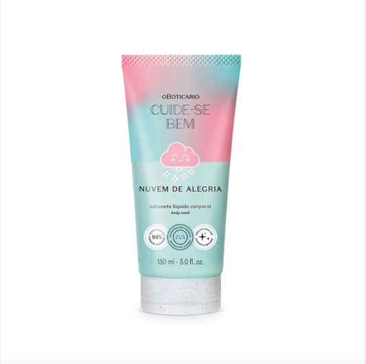 Body wash  Cuide-se Bem Nuvem de alegria O BOTICÁRIO 150ml