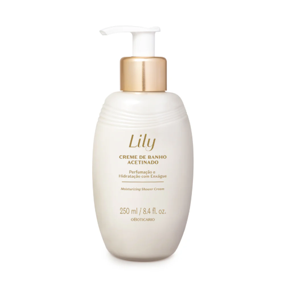 Lily Satin Shower Cream O BOTICÁRIO 250ml