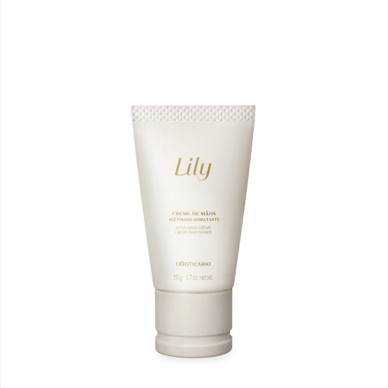 Lily Satin Hand Cream O BOTICÁRIO 50g