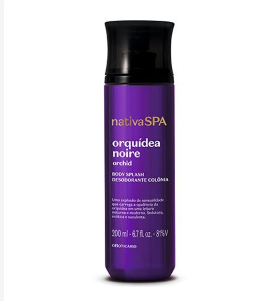 Nativa SPA Orchid Noir Body Splash - 200ml