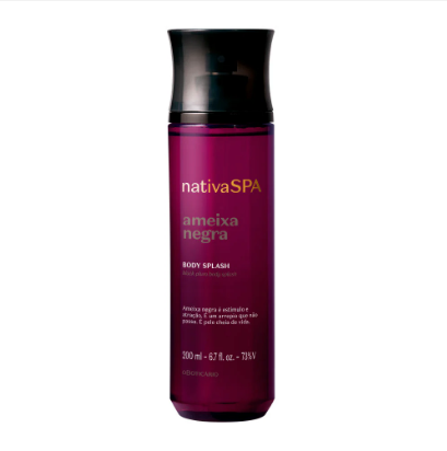 Nativa Spa Black Plum Body Splash O Boticário - 200ml