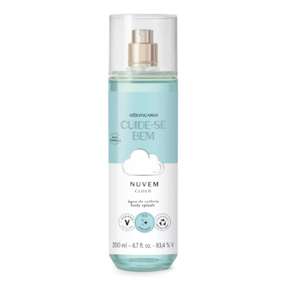 Body Splash Cuide-se Bem Nuvem O Boticário - 200ml