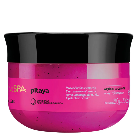 Nativa Spa Pitaya Exfoliating Sugar Scrub O BOTICÁRIO 200ml
