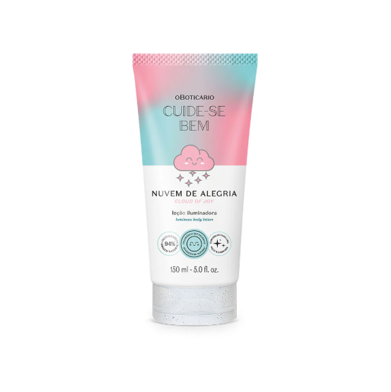 Take Care of Yourself Cloud of Joy Illuminating Moisturizing Lotion O Boticário - 150ml