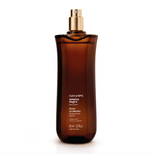 Nativa SPA Glorious Black Plum Body and Hair Oil O Boticário - 85ml