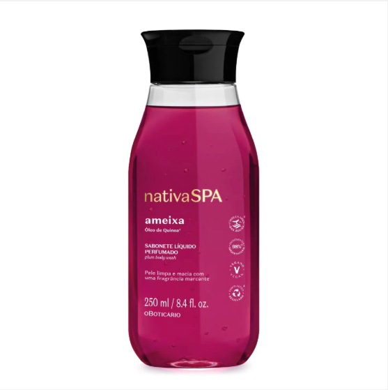 Nativa Spa Plum Perfumed Liquid Soap O Boticário - 250ml